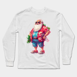 Santa Claus in July #3 Long Sleeve T-Shirt